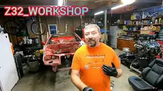 Nissan 300ZX - Part 33 - Engine Bay striping - Brake Lines and Fuel lines, Plug brackets