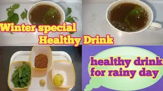 How to make winter special health drink/health drink for weightloss by KGR SATHYA CREATIONS