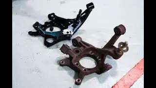 How to install Gktech rear drop knuckle on factory s15 hub