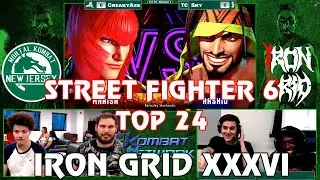 SF6 Tournament Top 24 Offline Matches - Iron Grid XXXVI x MKNJ Street Fighter Tournament
