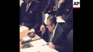 SYND 13 4 73 UNITED NATIONS SECURITY COUNCIL MEMBERS DEBATE MIDDLE EAST