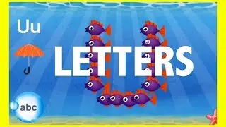 Learn LETTERS with FISH SCHOOL - Play and Learn - Animated Alphabet
