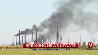 Gas Plant Fire Forces Evacuations In Medford