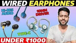 Best Earphones Under 1000 in 2025 🔊 Best Wired Earphones Under 1000 in India 2025