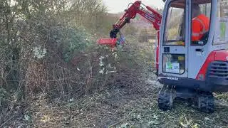 Bramble Destruction with the Robustrack Flail Head