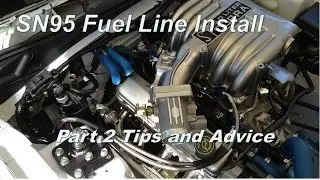 Part 2 Tuning innovations fuel lines 94/95 mustang removing old lines