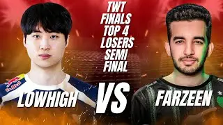 Farzeen против LowHigh TWT GLOBAL ФИНАЛ 2025: ПРОИГРАВШИЕ ПОЛУФИНАЛ