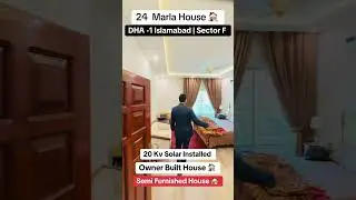 24 Marla House DHA-1 Islamabad sector F #dhaislamabad  #islamabadrealestate  #houseforsale