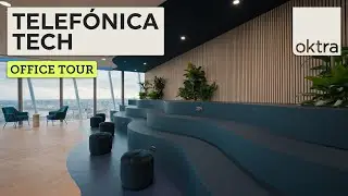 Inside Telef&oacute;nica Tech's Sky-High Office | Workplace Design by Oktra