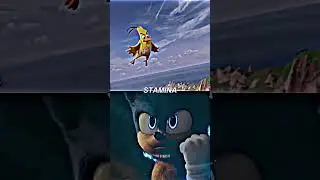 Sonic Vs Chuck(angry birds) | battle #shorts