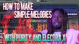How to build a BEAT using simple MELODIES with PURITY & ELECTRA X in FL Studio 11 (IT KNOCKS BETTER)