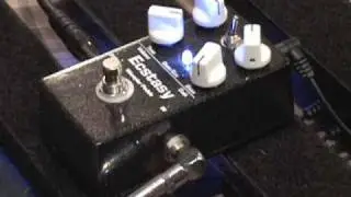 Wampler Ecstasy overdrive guitar effects pedal demo w SG & Dr Z amp
