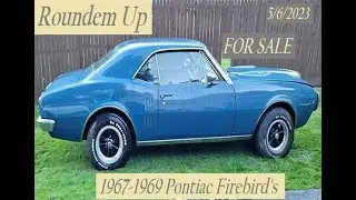 FOR SALE 1967 1969 Pontiac Firebird's
