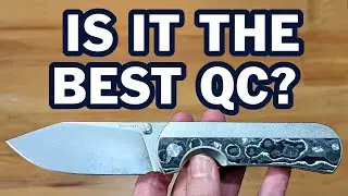 Он действительно настолько хорош! - Quiet Carry Nine - Обзор мелких деталей - Нож с титановым фиксатором Frame Lock