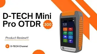 D-TECH Mini Pro OTDR Series 300 || D-TECH
