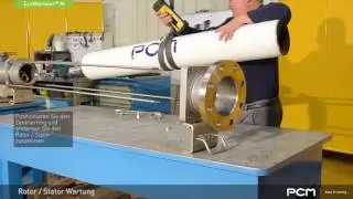 PCM EcoMoineau&trade; C8 - Rotor/Stator Wartung - Deutsche