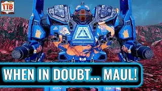 Неоспоримый научный факт: &laquo;Легкие мехи всегда прибывают в TTB!&raquo; Mauler - Mechwarrior Online