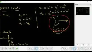 eee | Class-14 | Double line to ground fault  basic | L-L and L-L-G fault Question solving