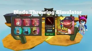 *NEW* BLADE THROWING SIMULATOR UPDATE (WESTERN ISLAND)
