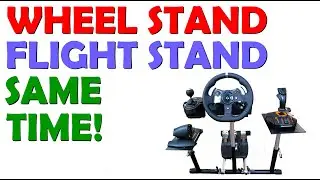 Wheelstand Pro - best wheel stand and best HOTAS stand SIMULTANEOUSLY