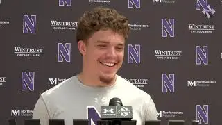Northwestern Football - Evan Hull Media Availability (8/19/21)