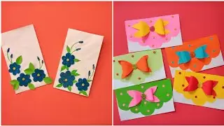 Diy Envelopes Decoration ideas |envelope decoration ideas for students @meartandcraft5042