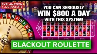 Blackout Roulette Strategy!