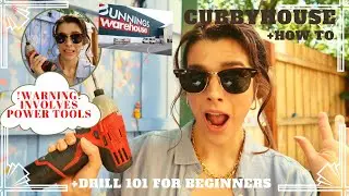 Step by Step Guide to DIY Swing Slide Climb Hut Cubby House by Bunnings + Drill How to for Beginners