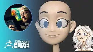 Start a New 3D Character #withme ! - Shane Olson - ZBrush 2021
