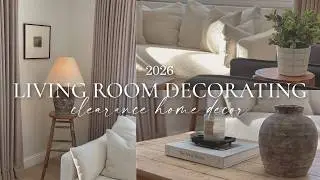 CLEARANCE HOME DECOR & DECORATING IDEAS | DECORATE WITH ME AFTER THE HOLIDAYS