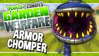 Plants vs Zombies Garden Warfare, Garden ops, Solo, Crazy, Armor chomper