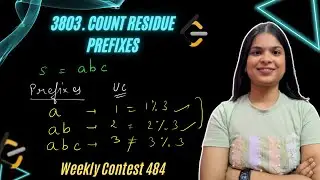 3803. Подсчет остаточных префиксов | 2 подхода | Еженедельный конкурс 484 | Leetcode
