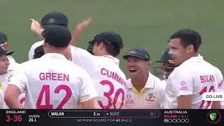 Joe Root out on duck 0 || Australia vs England highlights