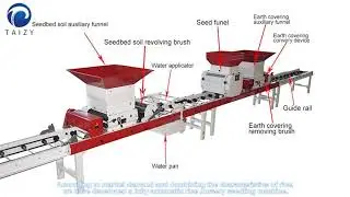 Automatic Rice Nursery Sowing Machine/Low Price Full Rice Nursery Line/ Rice Seedling Machine/