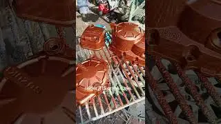 raider j 115 Crank case cover repaint #suzuki