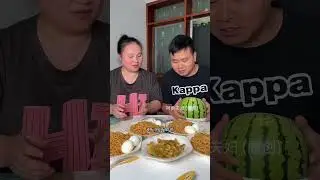 The greedy husband thought he found a chicken drumstick, but he didn't #funny #mukbang