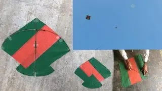 Tawa Gudda Making with Broomstick Easy At Home | How To Make A Design Kite 
