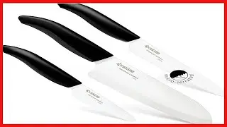 Kyocera Advanced Ceramics &ndash; Revolution Series 3-Piece Ceramic Knife Set