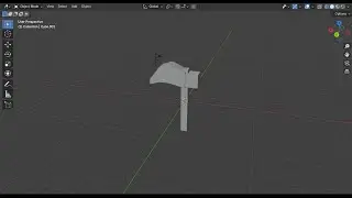 Making a scythe in Blender!