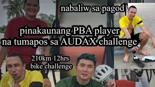 pinaka malakas na PBA player mag bike - proven - PBA players na tumapos ng AUDAX Subic challenge