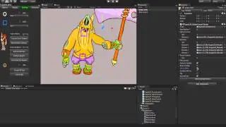 Puppet2D Monster FFD Fast Tutorial