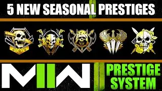 5 NEW PRESTIGES 250 RANKS for Modern Warfare 2 Season 1