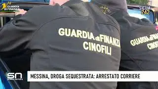 Messina, la Guardia di Finanza sequestra 4 chili di hashish: arrestato il corriere