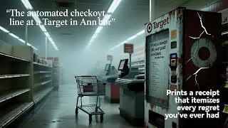 [True horror story]The automated checkout line at a Target in Ann Arbor，Prints a receipt that