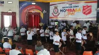 THE SALVATION ARMY MOMBASA CENTRAL CITADEL TIMBRELS
