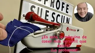C&oacute;mo usar tu m&aacute;quina manual de coser SINGER I Unboxing y revisi&oacute;n completa I PS 2.0