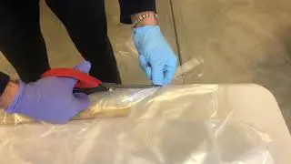 How to make a gown out of a trash bag