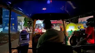 Apple sensor shift technology in Bangalore night | iPhone 13mini Green | 4K 24fps | 2022