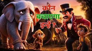 Elephant Monkey Circus Story | कौन बचाएगा इन्हें ? | Inspirational Hindi Story