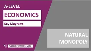 Key Diagrams - Long Run Average Cost (Natural Monopoly)